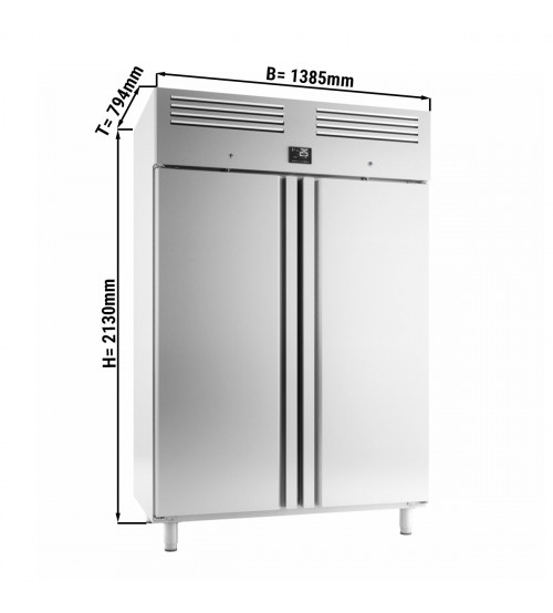ФотоХолодильный шкаф для пекарни / 1400- литров / количество дверей- 2 / GGM Gastro