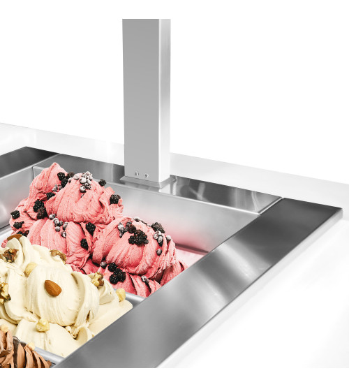 ФотоВитрины для мороженого (глубина: 150 мм / объем: 5 л) GGM Gastro
