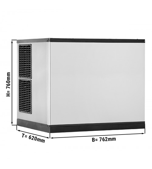 ФотоЛьдогенераторы кубикового льда (производительность: 405 кг / 24 ч) GGM Gastro
