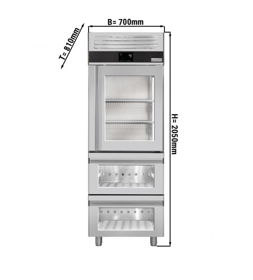 ФотоХолодильный шкаф / 700- литров / количество дверей- 3 / GGM Gastro