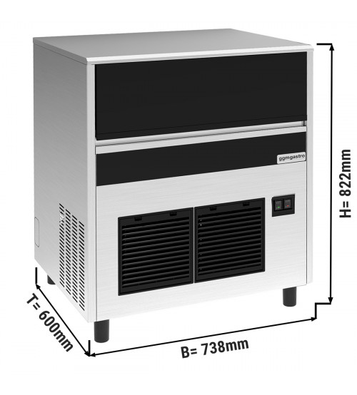 ФотоЛьдогенератор - циліндр - 85 kg/ 24 h GGM Gastro