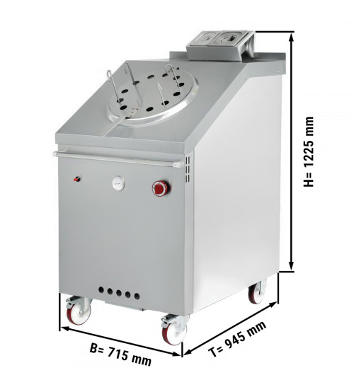 ФотоТандырная печь газовая - 715 х 1225 мм GGM Gastro