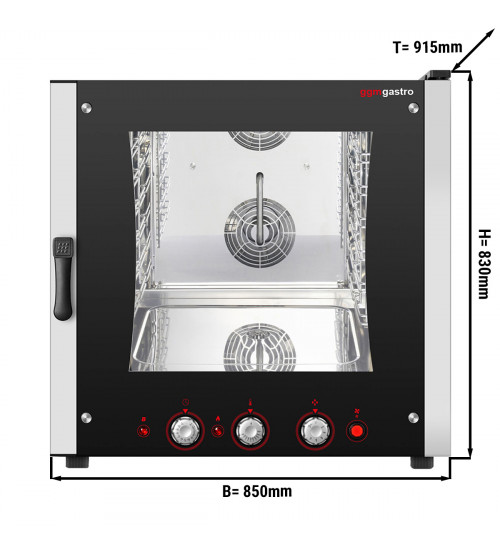 ФотоЭлектрическая конвекционная печь / 6 x GN 1/1 и EN 40 x 60 см GGM Gastro