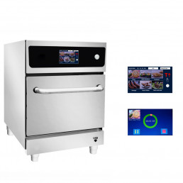 Духовой шкаф с функцией микроволновки - мощность: 3,3 кВт GGM Gastro