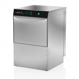 Посудомийна машина 2,97 kW - - з доазтор миючого засобу та доазтор ополіскувача (подвійна стінка) - з фільтром GGM Gastro