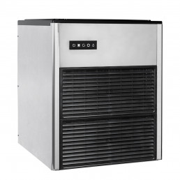 Машина для изготовления кубиков льда / льдогенератор - 335 кг/ 24 ч - вкл. контейнер для хранения льда GGM Gastro