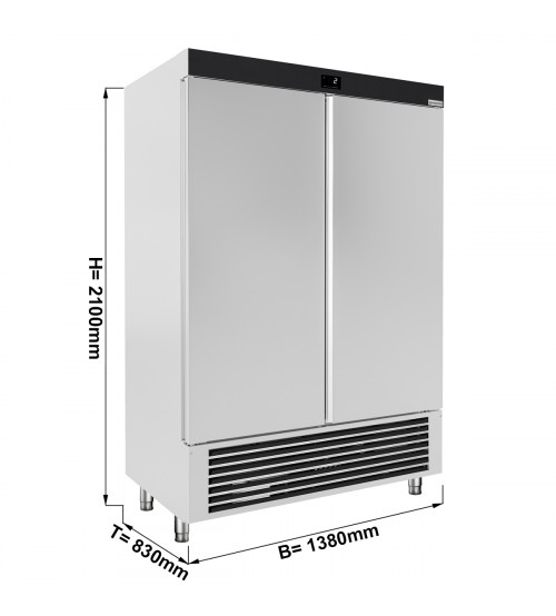 ФотоХолодильный шкаф / 1400- литров / количество дверей- 2 / GGM Gastro