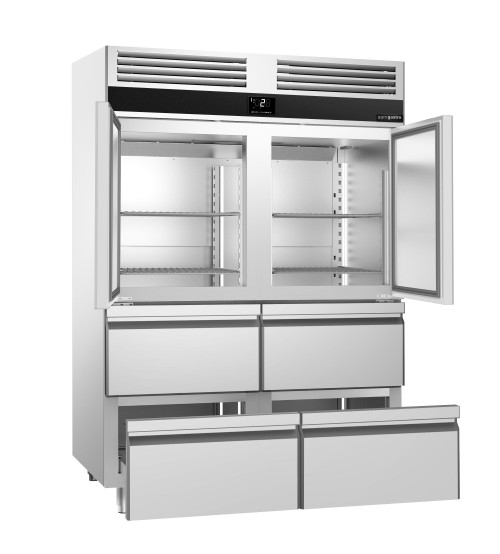 ФотоХолодильный шкаф / 1400- литров / количество дверей- 6 / GGM Gastro