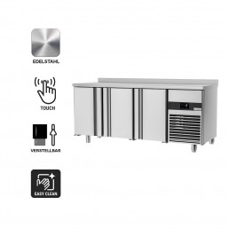 Холодильный стол PREMIUM - 1.86 x 0.7 m (3 дверцы) GGM Gastro