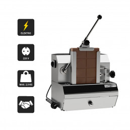 Слайсер для шоколаду / Апарат для нарізання шоколаду стружкою - для 2,5 kg шоколадного блоку GGM Gastro