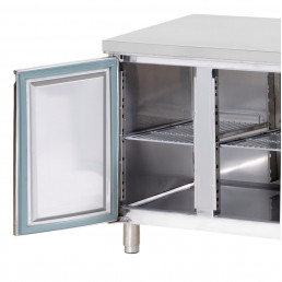 Холодильный стол для кондитерских изделий PREMIUM - 1.5 x 0.8 m / 2 двери / объем: 390 л GGM Gastro
