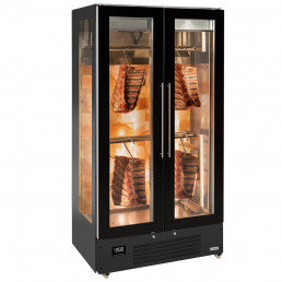 Шкаф для вызревания мяса (стек.дверцы / черный) GGM Gastro