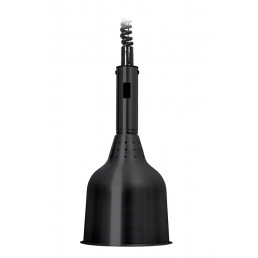 Мармит-лампа (Ø 180 мм / цвет: черный / материал: алюминий) GGM Gastro