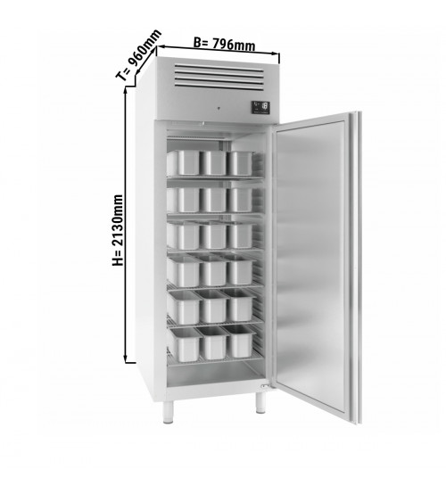 ФотоМорозильна шафа для морозива (EN 80x60) - з 1 дверима GGM Gastro