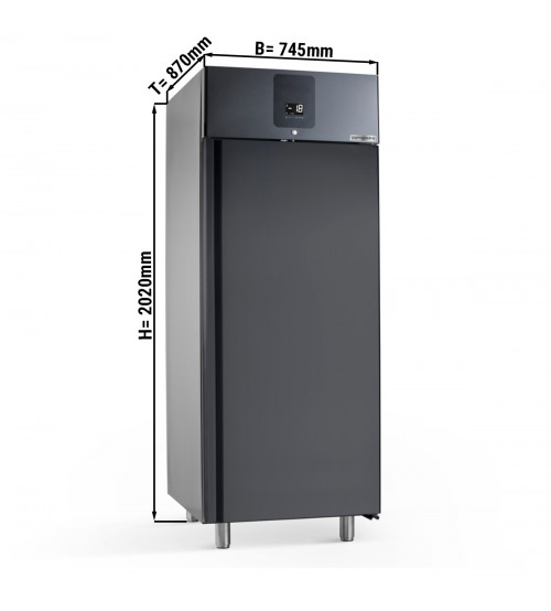 ФотоМорозильный шкаф для мороженого - 0,74 x 0,87 m - 647 Л - 1 дверь - черный GGM Gastro