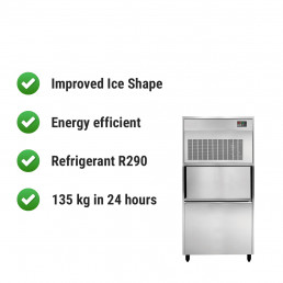 Льдогенератор чешуйчатого льда (производительность: 135 кг / 24 ч) GGM Gastro