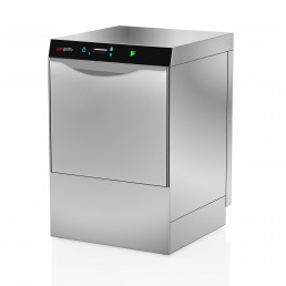 Посудомийна машина 3,9 kW- з помпою, з дозатороми миючого та ополскувального засобів (подвійна стінка) - з фільтром GGM Gastro