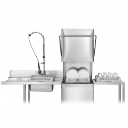 Посудомоечная машина купольного типа (мощность: 7,1 кВТ / дренажная помпа / циркуляционный насос / двойные стенки) GGM Gastro