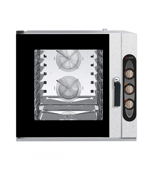 ФотоКонвекционная печь с механическим управлением 6x EN 40 x 60 cm - Вкл. Направляюшие для противней GGM Gastro