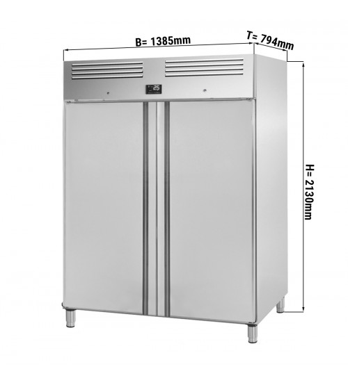 ФотоХолодильный шкаф / 1400- литров / количество дверей- 2 / GGM Gastro