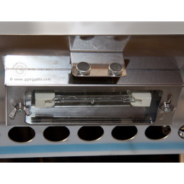Гриль для курей електричний компактний з 2-ма рожнами на 12-ти курей GGM Gastro