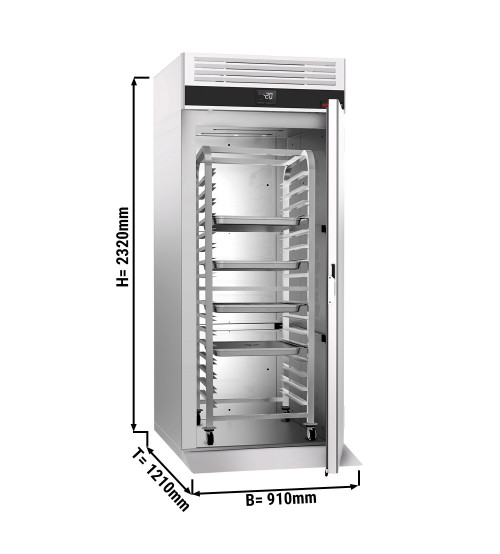 ФотоМорозильный шкаф для вкатных тележек (GN 2/1 + EN 600x400) - объем: 700 л / 1 дверь GGM Gastro