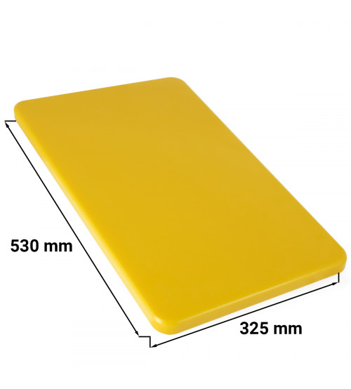 ФотоДоска для нарезки – 53 x 32,5 см – 2 см – желтый GGM Gastro