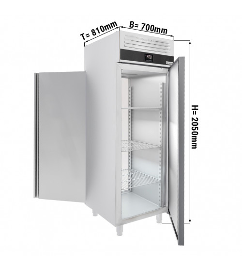 ФотоХолодильный шкаф / 700- литров / количество дверей- 2 / GGM Gastro