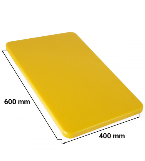 ФотоДоска для нарезки – 40 x 60 см – 2 см – желтый GGM Gastro