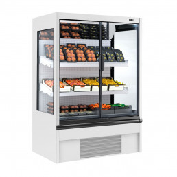 Холодильная горка белый - 1,02 x 0,68 m - с 2 полками. GGM Gastro