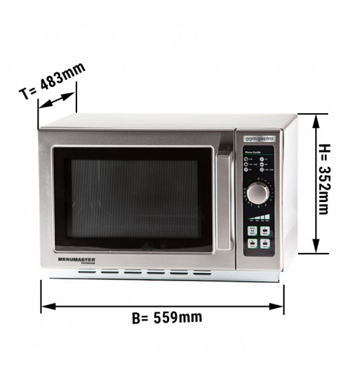 ФотоМикроволновая печь (объем: 34 л / мощность: 1100 Вт) GGM Gastro
