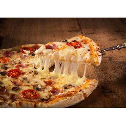 Лопатка для пиццы из нержавеющей стали - Ø 20 см, перфорированная GGM Gastro