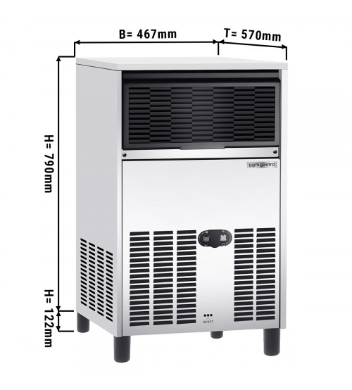 ФотоЛьдогенератор конусного льда - производительность/день: 60 кг GGM Gastro