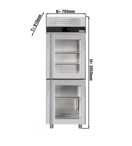 ФотоХолодильный шкаф / 700- литров / количество дверей- 2 / GGM Gastro