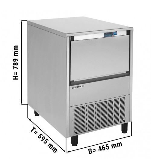 ФотоЛьдогенератор колотого льда (производительность: 94 кг / 24 ч) GGM Gastro