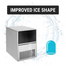 Льдогенератор кубикового льда (производительность: 79 кг / 24 ч) GGM Gastro
