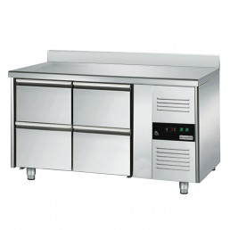 ФотоХолодильный стол ЕСО - 1,36 x 0,7 m / 4 выдвиж.секции GGM Gastro