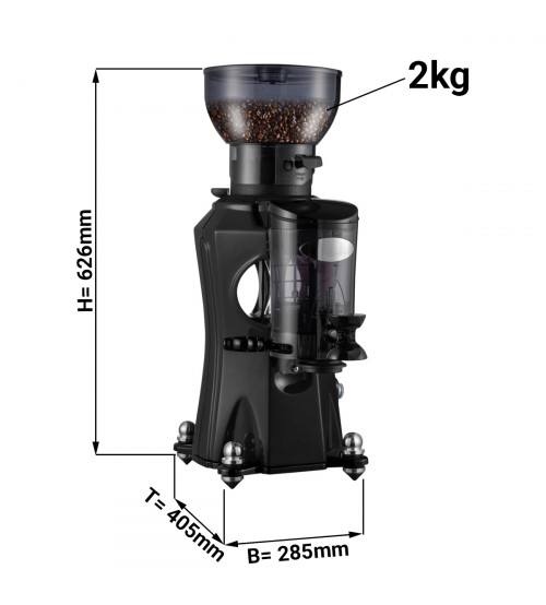 ФотоКофемолка - обьем воронки: 2 кг / громкость звука: 45 дБ / цвет: черный GGM Gastro