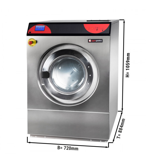 ФотоМашина пральна електрична 11 кг/ 1000 обертів GGM Gastro