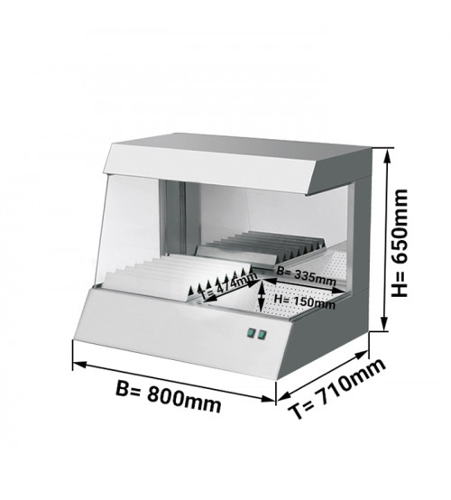 ФотоПідігрівач для картоплі фрі GGM Gastro